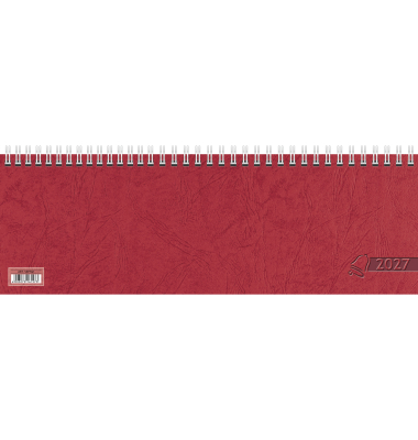 Querkalender 5071921207, 1 Woche / 1 Seite, 29,7x10,5cm (BxH), 2027