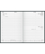 Buchkalender 5079562907, schwarz, 1 Tag / 1 Seite, Sa/So 1 Seite, 14,5x20,6cm (A5), 2027