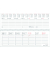 Schreibtischquerkalender 116-0015, Typ 116, 1 Woche /  2 Seiten, 29,6x9,9cm (quer), 2027