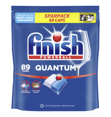 Sp&uuml;lmaschinencaps Quantum Fresh 89St