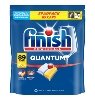 Sp&uuml;lmaschinencaps Quantum Citrus 89St