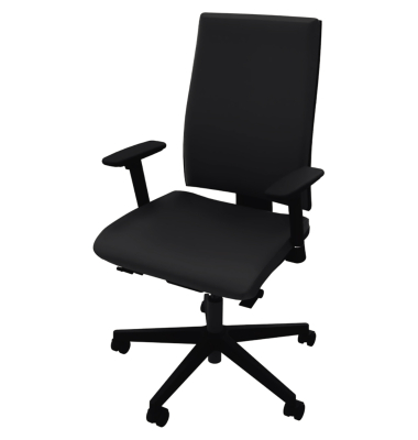 B&uuml;rodrehstuhl Intrata Armlehne sw/sw