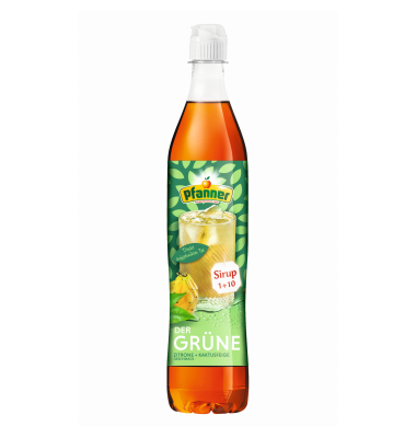 Der Gr&uuml;ne Sirup Zitrone-Kaktusfeige 0,7l