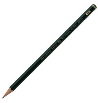 Bleistift Castell 9000, 119000, H&auml;rte HB, dunkelgr&uuml;n