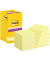 Haftnotizen 654-12SS-CY, Super Sticky, 76x76mm, gelb, quadratisch