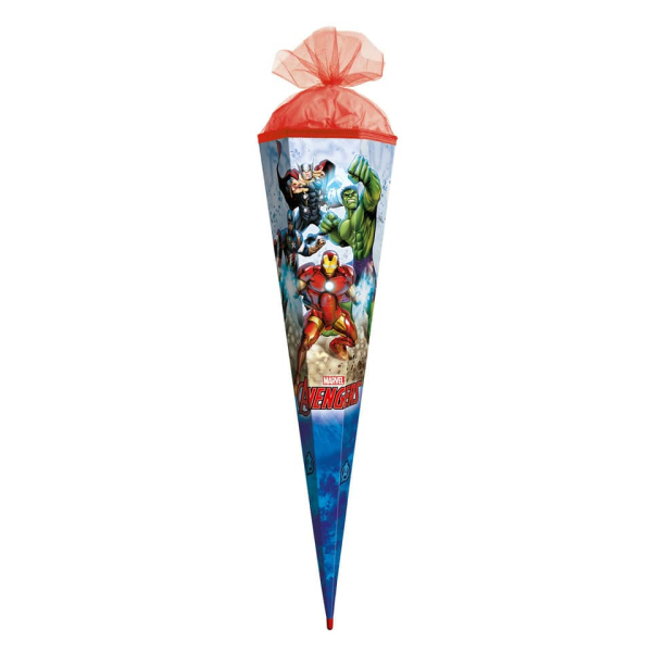 Roth Zuckertüte 678894, Marvel Avengers, 85cm, 6-eckig 4028279944722 Roth