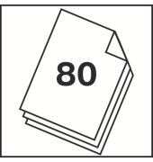 Collegeblock 400206991 / kariert80 Blatt