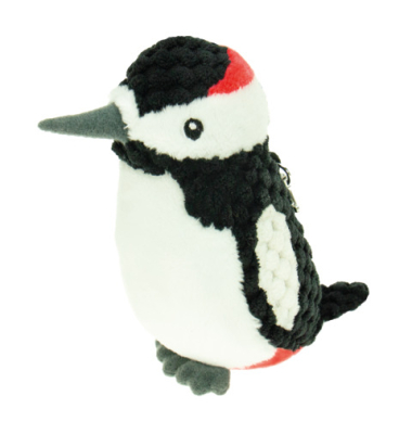 Pl&uuml;schfigur Buntspecht 12cm