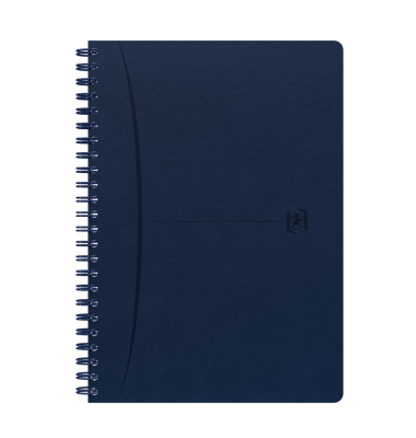 Notizbuch 400155785, navy blue, liniert, 80g, 80 Blatt