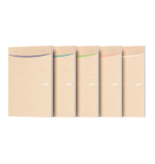 Notizblock A580BL kariert 5mm sortiert
