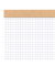 Notizblock 400155801, kariert80 Blatt