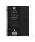 Notizbuch 400163295, schwarz, liniert, 80g, 80 Blatt