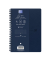 Notizbuch 400163296, navy blue, kariert, 80g, 80 Blatt