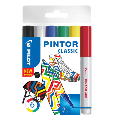 Kreativmarker Pintor 6ST F Classic