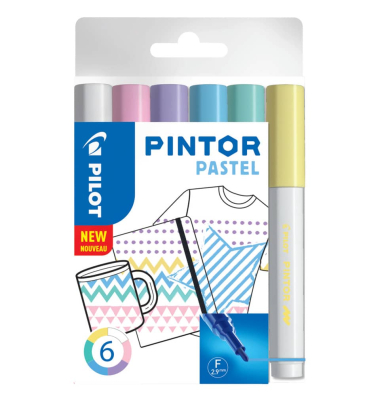 Kreativmarker Pintor 6ST F Pastell