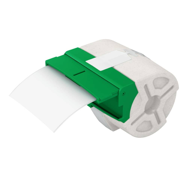 Leitz, Intelligente Endlos-Plastik-Etikettenkartusche, 88 mm Breite, 10 m Länge, Weiß, 70160001
