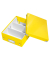 Archivbox 6057-00-16, A5, gelb, Graukarton mit PP-Folie laminiert