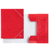 Gummizugmappe 3982-00-26 rot Karton 300g
