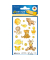 Sticker Tiere gelb