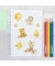 Sticker Tiere gelb