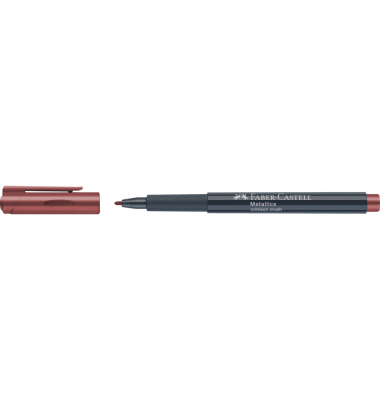 Faserschreiber Metallics crimson crush