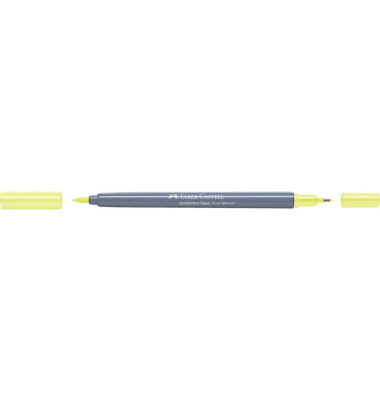 Dualmarker  lichtgelb