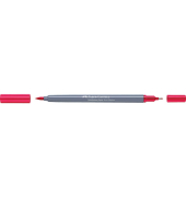 Dualmarker permanent karmin
