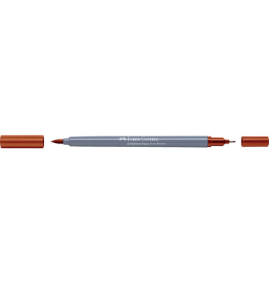 Dualmarker ocker gebrannt