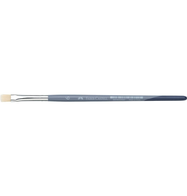 Haarpinsel, 282806, Gr&ouml;&szlig;e 6, flache Spitze