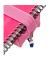 Schlamper rechteckig klein rosa