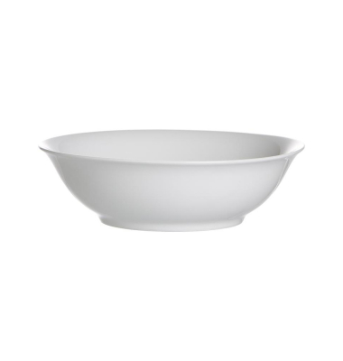 M&uuml;sli-Salatschale 20cm wei&szlig; 6ST