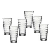 Longdrinkglas Favo klar 6ST 400ml