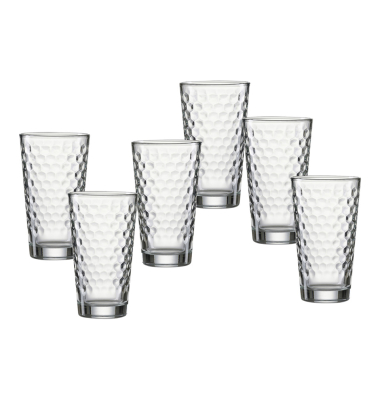 Longdrinkglas Favo klar 6ST 400ml