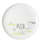 Pizzateller 32cm D. 12ST wei&szlig;