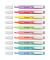Textmarker 275/100-8-1, Display (100 Stifte im Bonbonglas), farbig sortiert, 1-4mm Keilspitze