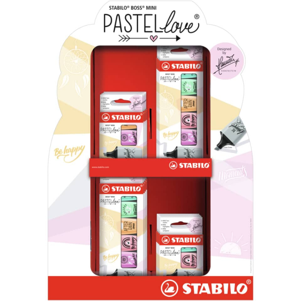 Stabilo Textmarker 07/72-09, bunt sortiert,  4006381576956 Stabilo