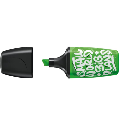 Textmarker STABILO BOSS MINI by Snooze One, 07/33-10, gr&uuml;n, 2+5mm 