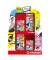 Textmarker STABILO BOSS MINI by Snooze One Display, 07/72-10, Display (16 Packs, sortiert in: je 4 ST 3er Pack 07/03-61, 07/03-7
