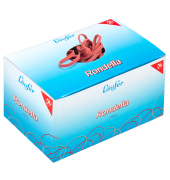 Gummib&auml;nder 51041, Rondella, 100x5mm, rot