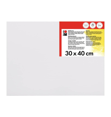 Malkarton 30x40x0.4cm