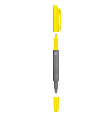 Permanentmarker 01470 003 019, gelb, 1-2mm 