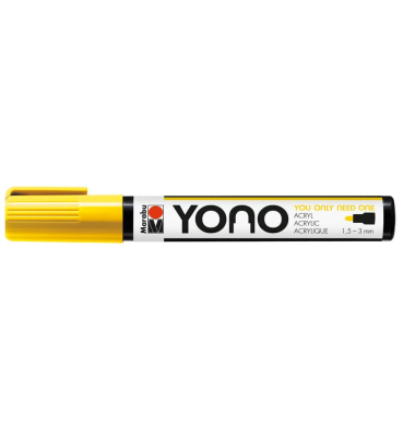 Kreativmarker YONO gelb