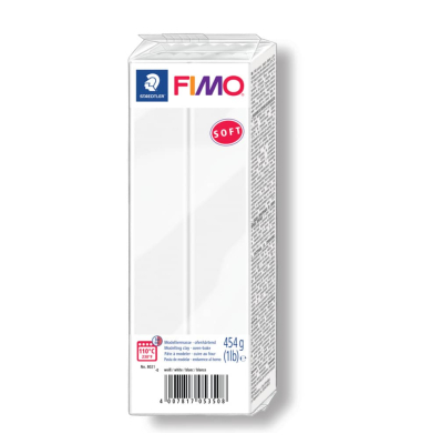Modelliermasse FIMO soft wei&szlig;