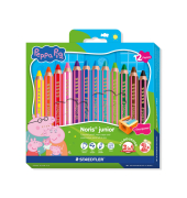 Farbstiftetui 12ST Peppa Pig sortiert
