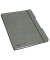 Notizbuch 300006045, grau, A5, punktiert, 80g, 40 Blatt / 80 Seiten