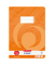 Notenheft 400128886 x.book, Lineatur 14 / Notenlinien, A4, 80g, orange, 8 Blatt / 16 Seiten