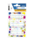 Schuletikette Farbkleckse