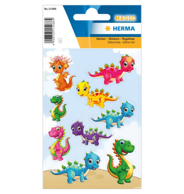 Schmucketikett Kleine Dinos