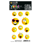 Tattoo Colour Happy face