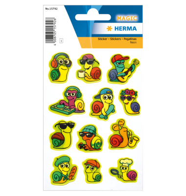 Sticker Magic Lustige Schnecken